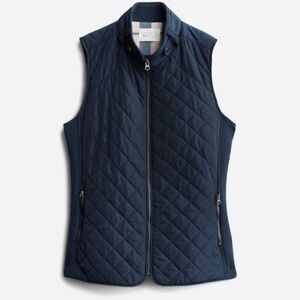 NWOT - 41 Hawthorne Dulcie Quilted Vest XL NAVY.